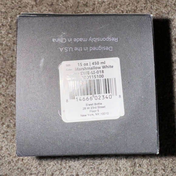 Sip by S'well 15-oz Stainless Steel Water Bottle: Marshmallow White - Picture 5 of 5